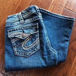 Buckle Silver Jeans